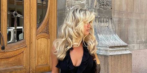 How to Get Matilda Djerf's Signature Hair Look, According to Her Stylist Hair Styles, Layered Haircuts, Hair Inspiration, Hair Looks, Wigs, Hair Cuts, High Ponytails, Straight Hairstyles, Fluffy Hair