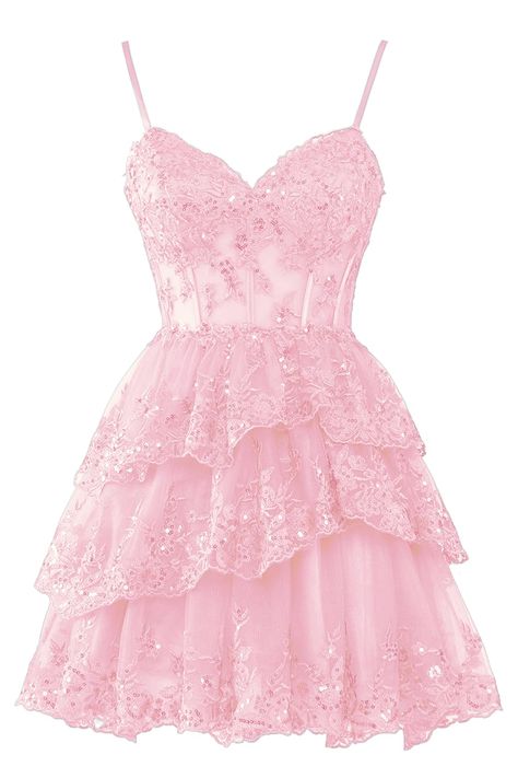 Homecoming Dresses, Dressing, Party Dress Short, Tulle Homecoming Dress, Junior Prom Dresses Short, Homecoming Dresses Short, Pink Homecoming Dress, Pink Formal Dresses Short, Short Dresses For Homecoming