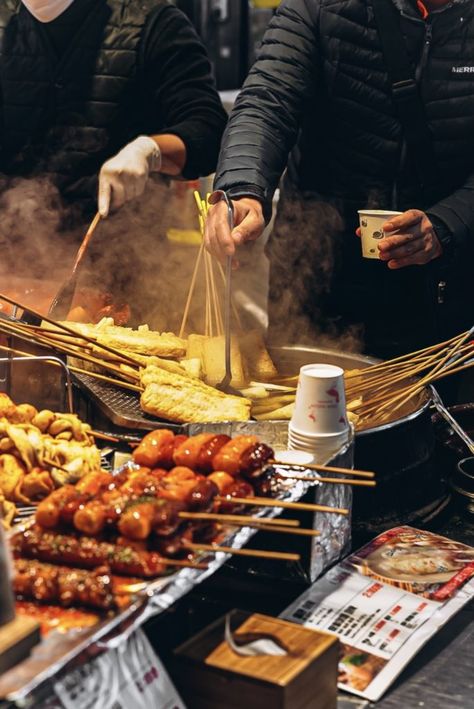 Korean Cuisine, Seoul, Korea Street Food, Japan Street Food, South Korean Food, Korean Street Food, Japan Food, Food Japan, Asian Street Food