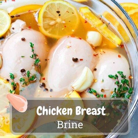 Enhance the flavor, tenderness, and moisture retention of chicken breasts with a brine. Discover all you need to know about chicken breast brine Chicken Breasts, Chicken Recipes, Chicken, Brine Chicken Breast, Chicken Breast, Brine Chicken, Chicken Crockpot Recipes, Crockpot Chicken, Juicy Chicken