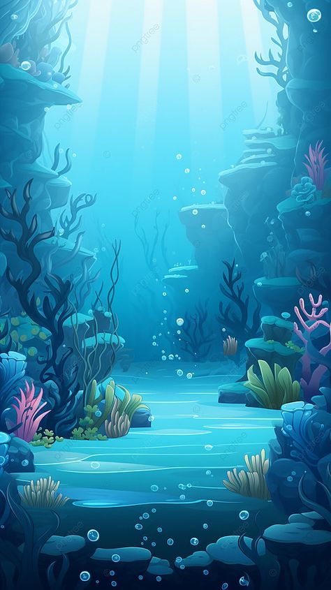 Art, Design, Underwater Background, Ocean Wallpaper, Ocean Backgrounds, Ocean Design, Ocean Illustration, Del Mar, Sea Illustration
