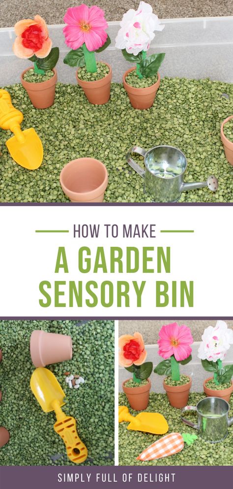 Sensory Bins, Montessori, Pre K, Sensory Play, Sensory Garden, Spring Sensory Activities Toddlers, Sensory Play For Toddlers, Sensory Boxes, Sensory Play Toddlers
