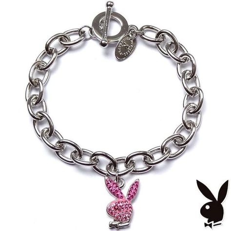 2000s Jewelry, Pretty Jewelry Necklaces, Y2k Accessories, Bunny Logo, Bracelet Pink, Black Choker Necklace, Pink Swarovski, Mötley Crüe, Pink Enamel