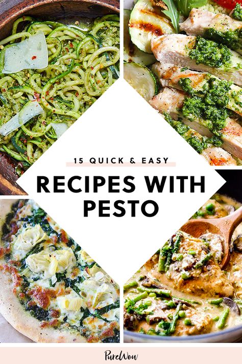 Dinner Recipes, Meals, Pesto, Healthy Recipes, Pasta, Quick Meals, Quick Easy Meals, Easy Meals, Healthy Cooking
