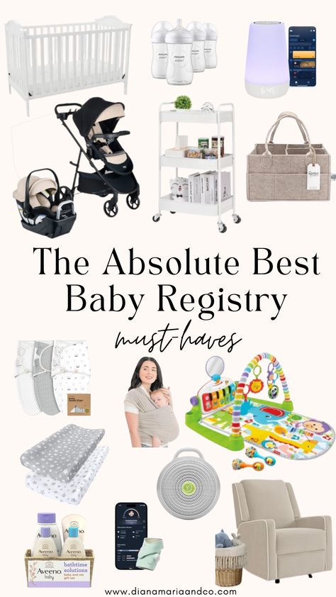 These baby registry must-haves are my absolute favorites so far and I am so glad to have a list that's so helpful! I love this baby registry checklist and have been using it during pregnancy. Ideas, Best Baby Registry, Baby Registry Essentials, Baby Registry Must Haves, Baby Registry Items, Baby Registry Checklist, Baby Registry List, Baby Necessities
