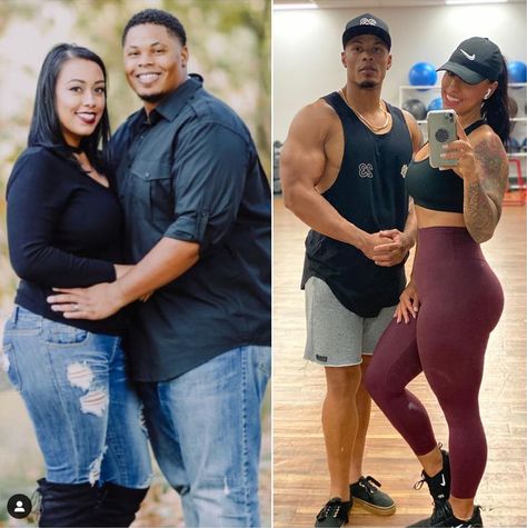 Relationship Goals: Couple Loses Nearly 200 Pounds Together! - BlackDoctor.org - Where Wellness & Culture Connect Fitness, Skinny, Instagram, Fotos, Easy, Weight, Lose Belly Fat, Lose Weight, Ways To Lose Weight