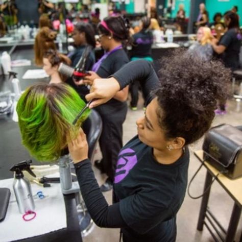 10 Top Schools For Cosmetology In The World Education, Cosmetology Student, Beauty Courses, Empire Beauty School, Career, School Tops, Hairdresser, Beauty Kit, School