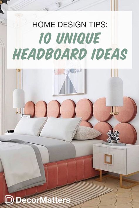Choosing the right headboard can make or break your bedroom design. Click the image to check out our unique headboard ideas to transform your bedroom! Keywords: interior design blog, headboard ideas, headboard design, learn interior design, home decor on a budget, inexpensive home decor, interior design tips, home decor tips, home decoration creative, diys home decor, home decor ideas diy, creative ideas for the home, interior design wall, cool interior design, creative design ideas, home hacks Bedroom No Headboard Ideas, Bedroom Ideas No Headboard, Home Decor Bedroom, No Headboard Ideas Bedroom, Bedrooms Without Headboards, Wall Headboard Ideas, Bedroom Headboards, Bedroom Without Headboard, Bedroom Headboard