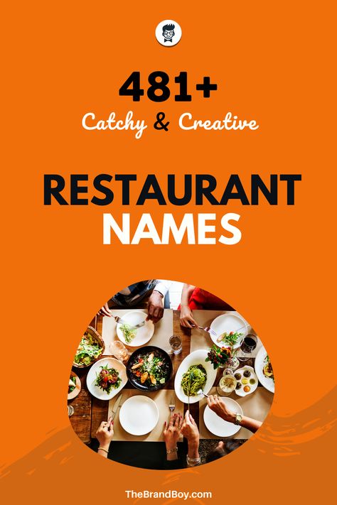 A Good Restaurant name is the most important thing for marketing. Check here creative, best Restaurant Business names ideas for you. #Businessnames #nameideas #Restaurant Ideas, Festivals, Restaurant Names, Restaurant Marketing, Restaurant Themes, Best Restaurant Names, Restaurant Logo Design, Bakery Names, Cafe Names Ideas