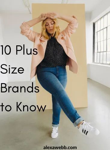 10 Plus Size Brands to Know - Alexa Webb Outfits, Casual, Plus Size Teacher, Plus Size Brands, Plus Size Shopping, Plus Size Capsule Wardrobe, Size Clothing, Plus Size Inspiration, Plus Size Work