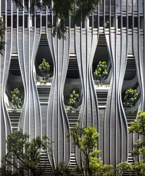 Design Bridge's identity for Singapore's latest iconic building celebrates an 'oasis in the city' | Creative Boom Design, Architecture, Sanya, Haus, Architect, Modern, Patios, Architectural Photographers, Arquitetura