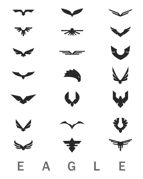 Tattoo, Tattoo Designs, Logos, Eagle Logo, Wings Logo, Badge Logo, Tatuajes, Geometric Logo, Eagle Icon