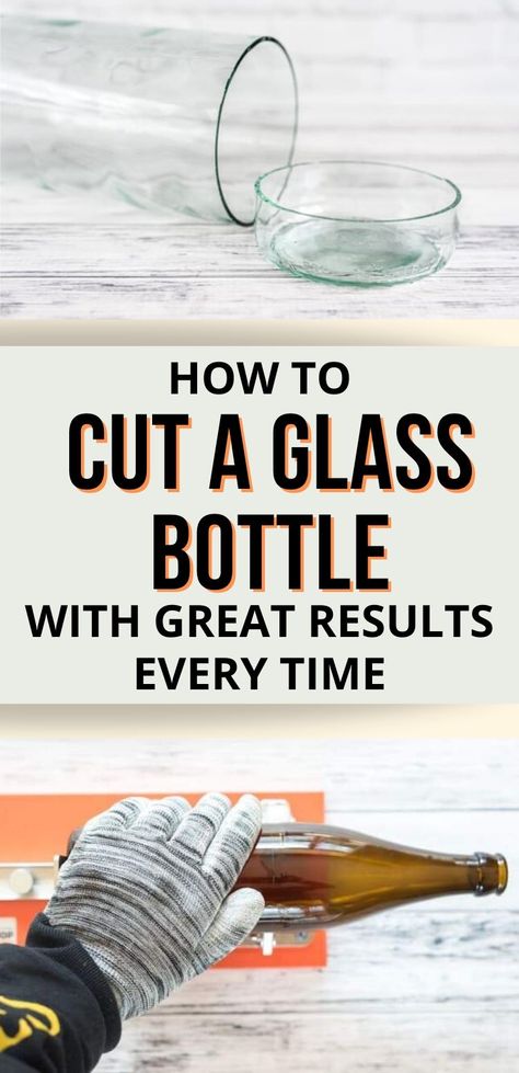 Upcycled Crafts, Upcycling, Crafts, Diy, Cutting Glass Bottles, Glass Bottle Diy Projects, Recycle Wine Bottles, Diy Wine Bottle Candles, Diy Glass Bottle Crafts