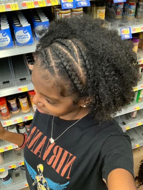 je9sicaa on instagram <3 Protective Styles, Natural Styles, Braids For Black Hair, Natural Hair Cornrow Styles, Cornrow Hairstyles Natural Hair, Braids In The Front Natural Hair, Cornrows Natural Hair, Natural Cornrow Hairstyles, Girls Hairstyles Braids