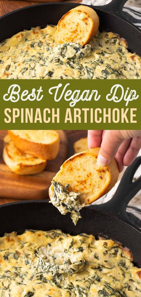 Healthy Recipes, Paleo, Dips, Guacamole, Healthy Spinach Artichoke Dip, Vegan Spinach Artichoke Dip, Spinach Dip Recipe, Spinach Artichoke Dip, Spinach Dip