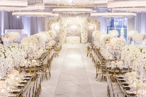 WHITE ON WHITE LUXE WEDDING AT THE WALDORF ASTORIA FOR DANIELLE AND CJ WATSON Wedding, Wonderland, Ballroom Wedding, Paris, Inspiration, Wedding Receptions, Las Vegas, Decoration, Luxury Wedding