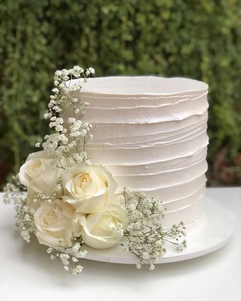 Floral, Simple Weddings, Birthday, Boho, Hochzeit, Aniversary Cakes, Kage, Minimal Wedding, Bridal