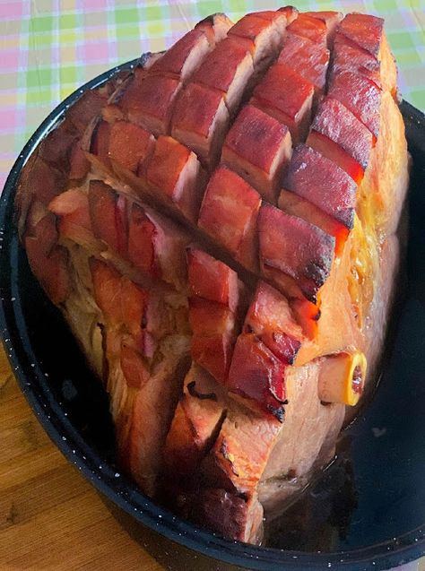 Baked Ham {Great Grandmother's Recipe} Desserts, Ham Recipes Baked, Ham Butt Recipe, Ham Recipes, Baked Ham, Ham, Main Dishes, Easy Meals, Cooking Recipes