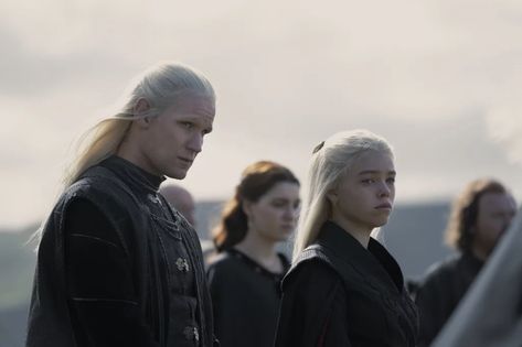 House of the Dragon: Symbolism in the Hairstyles Game Of Thrones, Matt Smith, Dragons, Daenerys Targaryen, Aemon, Daenerys Targaryen Scene, Arryn, Dragon, Targaryen