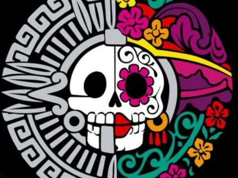 En el Día de Muertos, el mundo de los vivos recibe cariñosa y alegremente a las almas del inframundo, siendo una de las festividades mas antiguas de México. Tattoo, Snoopy, Mexican Art, Art, Halloween, Dia De Muertos, Mexican Designs, Mexican, Mexicans