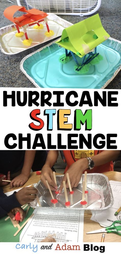 Hurricane STEM Challenge: Teach students about hurricanes in a hands-on way with STEM! This challenge was created to help my third graders better understand hurricanes and the impact that they have around the world. Students tacked this problem by taking on the role of an engineer designing a hurricane proof house. #stemchallenges #stemactivities #hurricaneactivity Humour, Pre K, Science Experiments, Middle School Science, Science Experiments Kids, Stem Activities, Science For Kids, Science Activities, Elementary Stem Activities