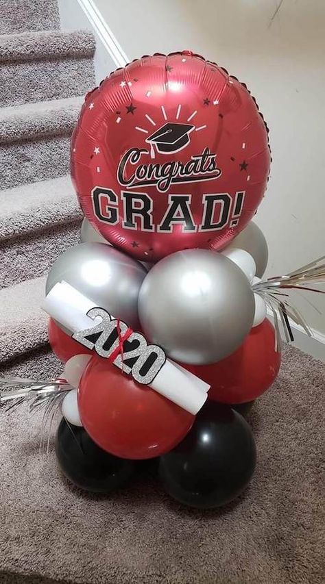 60+ Best Graduation Balloon Decoration Ideas For Your Creative Party 2023 Balayage, Decoration, Prom, Bouquets, Senior Graduation Party, Graduation Party High, Graduation Diy, High School Graduation Party, Middle School Graduation Party