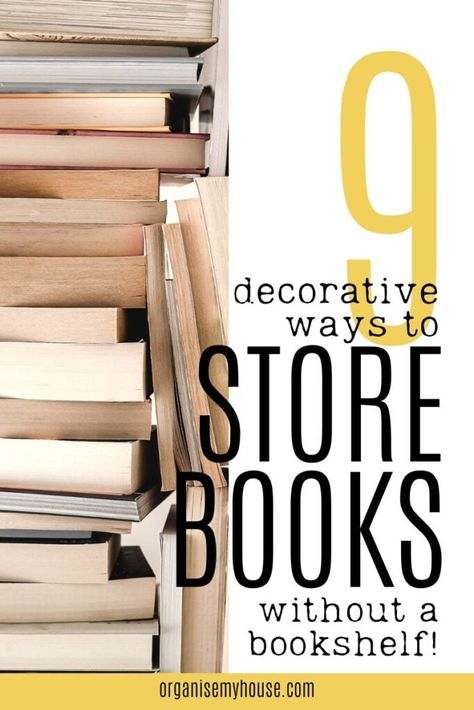 Studio, Colorado, Organising Ideas, Reading, Home Décor, Storage For Books, How To Organize Books Without Shelves, Book Storage Small Space, Cheap Bookshelves