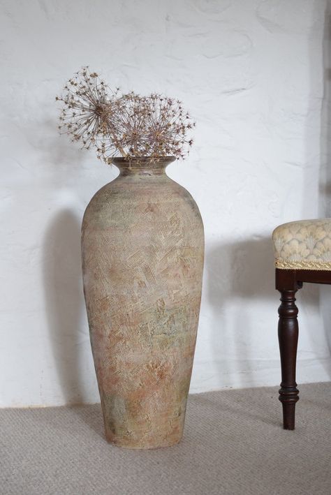 Antique Interior, Decoration, Large Ceramic Vase, Pottery Pot, Antique Vase, Large Vases Decor, Large Vases, Large Vase, Floor Vases Decor