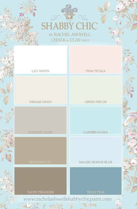 Introducing SHABBY CHIC® by Rachel Ashwell Chalk and Clay Paint - Bungalow 47 Interior, Shabby Chic Bedrooms, Shabby Chic Décor, Shabby Chic Style, Vintage Shabby Chic, Shabby Chic Colors, Shabby Chic Bedroom, Shabby Chic Decor Bedroom, Shabby Chic Interiors