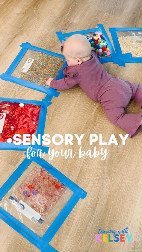 Montessori, Sensory Play For Babies, Sensory For Babies, Sensory Play For Toddlers, Sensory Activities For Infants, Baby Sensory Classes, Baby Sensory Play, Sensory Activities For Toddlers, Toddler Sensory