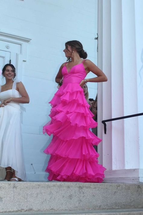 Outfits, Prom, Tulle, Hot Pink Prom Dress, Pink Prom Dress, Hot Pink Prom Dresses, Pink Prom Dresses, Dark Pink Prom Dress, Prom Dresses Ball Gown
