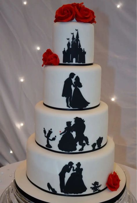 29 Disney Wedding Cakes & Cake Toppers for a Touch of Magic - hitched.co.uk Disney Cakes, Cake, Disney, Disney Wedding Cake, Disney Cake Toppers, Castle Cake Topper, Disney Wedding Theme, Disney Wedding, Disney Inspired Wedding