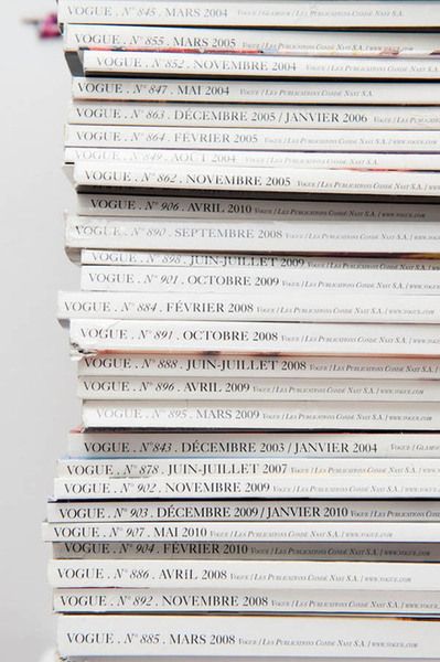 Stack of Vogues Design, Inspiration, Vintage, Instagram, Vogue Paris, Vogue, Vogue Covers, Vogue Magazine, Fashion Magazine