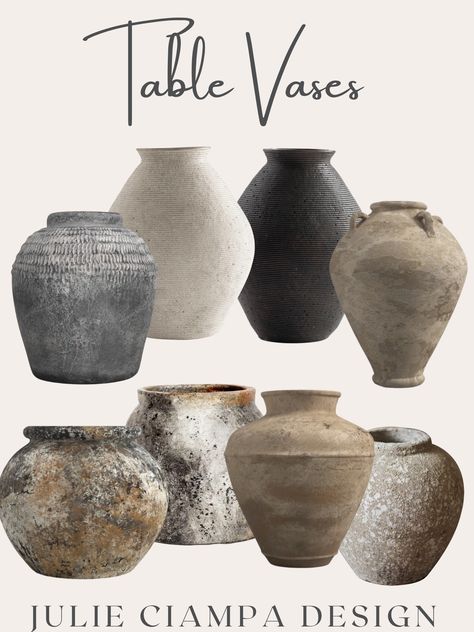 Shop Hannela Table Vase and other curated products on LTK, the easiest way to shop everything from your favorite creators. Interior, Earthy Home Decor, Coffee Table Planter, Modern Pottery, Modern Vases, Home Decor Vases, Anthropologie Decor, Modern Vase, Rustic Vases