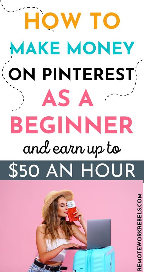 How to make money on Pinterest as a beginner. Follow this guide on how to start a Pinterest side hustle and make money from home. Learn how to get paid to pin. Best strategies and tips to make money Pinterest affiliate marketing. Pinterest affiliate marketing no blog. Click to read the free guide. Make Money From Pinterest, Earn Money Online, Make Money Online, Earn Money Online Fast, Side Hustle, Amazon Affiliate Marketing, How To Make Money, Way To Make Money, Earn Money