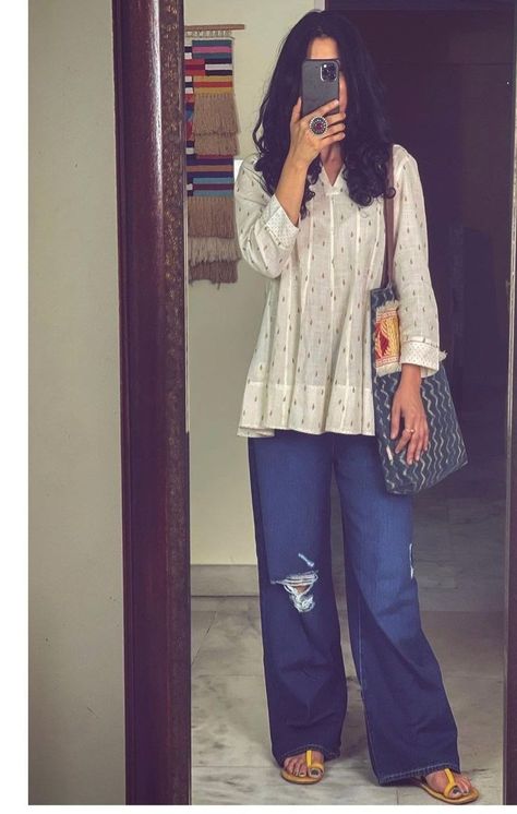 Summer, Casual, Design, Outfit, Simple Trendy Outfits, Kurti, Ootd, Desi Fashion, Poses