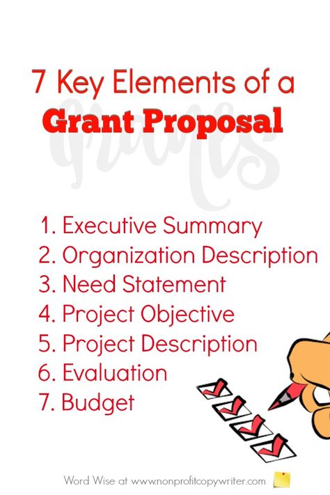 Grant Writing Made Simple: write these 7 key elements of a grant proposal ahead of time so you save time and submit stronger applications. Foundation, Ideas, Grant Application, Writing Career, Writing Jobs, Freelance Writing Jobs, Business Finance, Business Planning, Nonprofit Grants