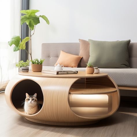 Shared pet furniture series for people and pets Home Décor, Pet Furniture, Modern Pet Furniture, Luxury Cat Bed, Cat Bed Furniture, Pet Friendly Furniture, Modern Cat Furniture, Cat Furniture Design, Pet Friendly Living Room