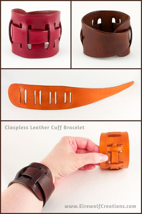 Bracelets, Leather Cuff Bracelet Diy, Leather Wrist Cuff, Leather Cuffs Bracelet, Handmade Leather Bracelets, Leather Bracelet, Leather Jewelry, Leather Jewelry Diy, Diy Leather Bracelet