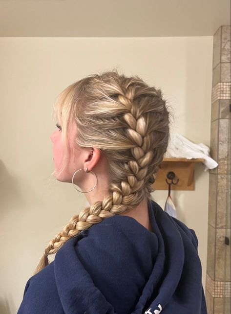 Braided Hairstyles, Plait Hairstyles, French Plait Hairstyles, French Braided Hairstyles, Plaits Hairstyles, Two French Braids, Two Braid Hairstyles, French Braid Hairstyles, Double Braid