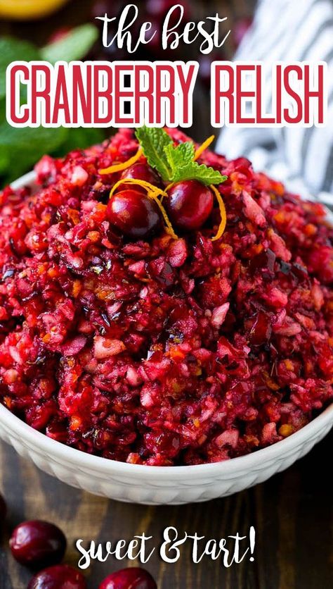This cranberry relish is a blend of fresh cranberries, apple, orange and sugar, all mixed together to form a sweet and tart condiment. Winter, Canned Cranberry Sauce, Cranberry Sauce, Cranberry Relish, Fresh Cranberries, Cranberry, Honeycrisp Apples, Plum Jam Recipes, Ginger Jam
