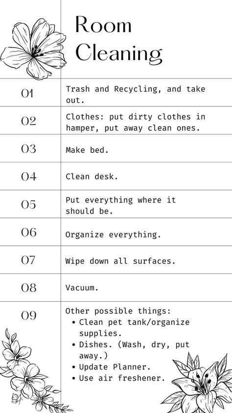 Glow, Organisation, Ideas, Adhd, Cleaning Room Checklist, Room Cleaning Tips Organizing Ideas, Cleaning Checklist Bedroom, Cleaning Bedroom Checklist, Cleaning My Room