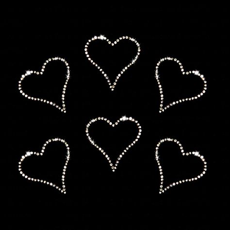 PRICES MAY VARY. Set of 6 - You'll find many uses for this small elegant heart made with clear rhinestone crystals. Simply iron on to your favorite t-shirt, tote bag or fabric surface High quality glass iron on rhinestone crystals with lots of bling! Easy iron-on instructions included - just peel, stick and iron Size: each heart approximately 1.25" x 1" You'll find many uses for this small elegant heart made with clear rhinestone crystals. Use it alone or as an element of a larger design and be