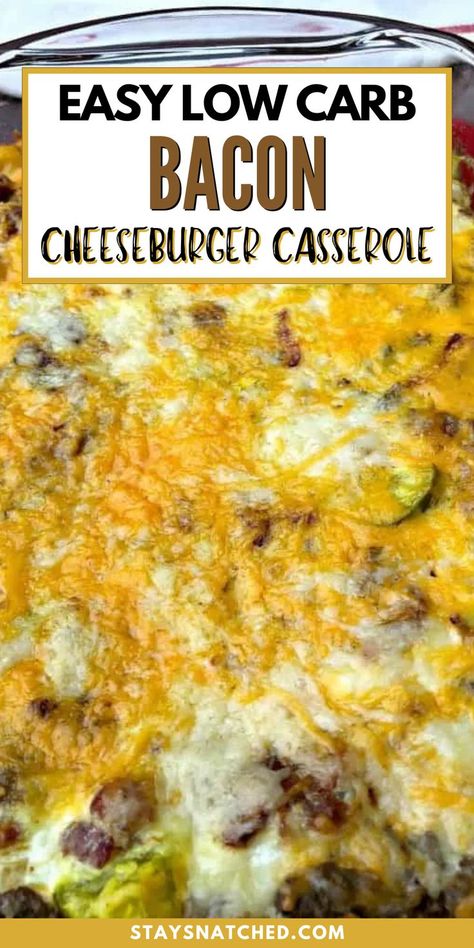 Easy Keto Low-Carb Bacon Cheeseburger Casserole is a simple ground beef recipe that resembles a hamburger pie! With only 2 grams of carbs, this dish is loaded up with creamy, melted cheese, cream cheese, mustard, Worcestershire sauce for burger flavor. This Bacon Cheeseburger Casserole is perfect for meal prep and it is delicious any time of day! Low Carb Recipes, Bacon, Toast, Keto Casserole, Bacon Cheeseburger Casserole, Cheeseburger Casserole, Bacon Cheeseburger, Keto Recipes, Keto Calculator