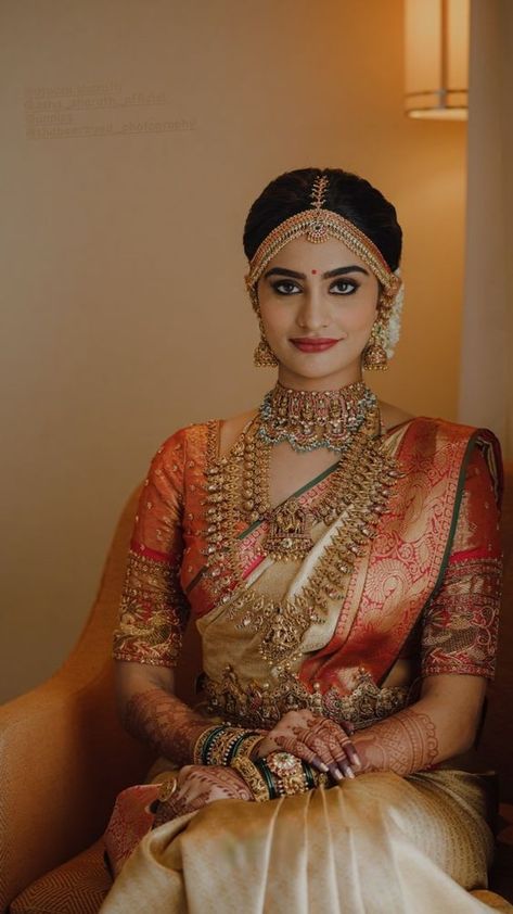 Beautiful South Indian Bride Look