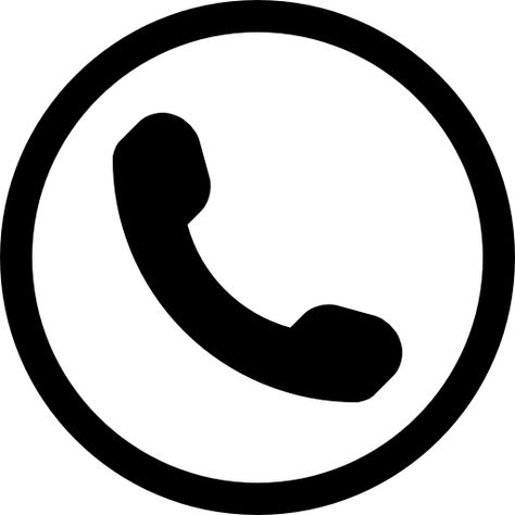 Auricular phone symbol in a circle Chaise Longue, Web Design, Iphone, Cusco Peru, Freepik, Graphic, ? Logo, Vector Icon Design, Logo Icons