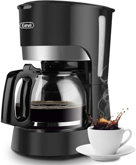 Gevi 10-Cup Coffee Maker, Switch Coffee Machine with Reusable Filter, Hot Plate and Glass Carafe   #coffeemachine #coffeemaker #coffeebrewer #kcupcoffeemaker #coffeemakeroncounterideas #coffeemakerdesign #coffeebrewing #coffeebrewingsmoothie #giftideasforcofffeelover #birthdaygiftideas #kitchenessentials #kitchentools #weddingresgistry Coffee Machine, Coffee Machine Price, Espresso Coffee Machine, Coffee Maker, Home Coffee Machines, Coffee Grinder, Coffee Brewer, Best Coffee Maker, Coffee Brewing