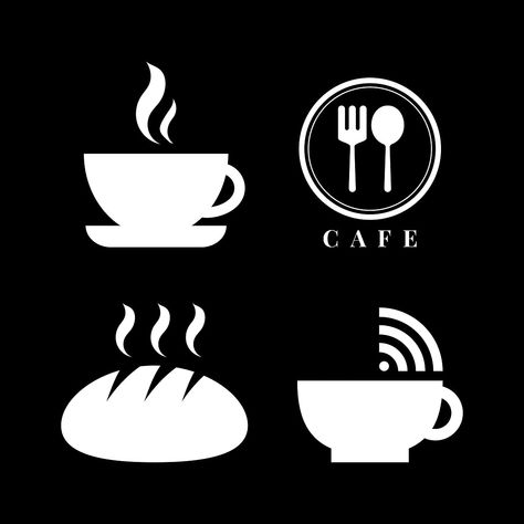 Coffee, Coffee Logo, Coffee Shop Logo, Coffee Shop Logo Design, Cafe Logo, Coffee Design, Coffee Cups, Shop Icon, Quality Coffee