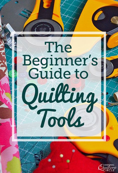 I am often asked about tips for beginning quilters. “How do I even get started?” is a more common question than you might think! Not only are there lots of new techniques and terminology to learn, but the laundry list of supplies needed for quilting is a bit long and sometimes confusing for those new to the craft. In this article, I’m going to go over some of the basic supplies and materials you will need to get started in quilting, as well as offer tips for getting started on your first block. Quilting, Diy, Quilts, Couture, Patchwork, Quilting Tips, Quilting For Beginners, Beginning Quilting, Quilting Tools