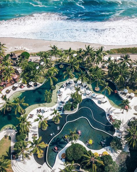 Swimming pool Beach Resorts, Indonesia, Interior, Antalya, Architecture, Hotel Pool, Resort, Island Resort, Beach Hotels
